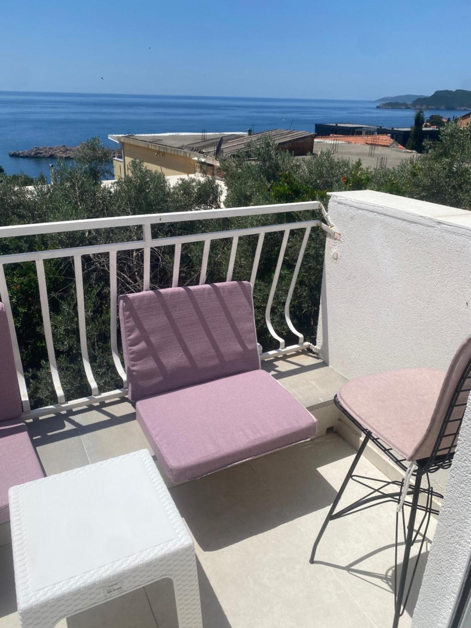 Apartman Lara Sveti Stefan Exteriör bild